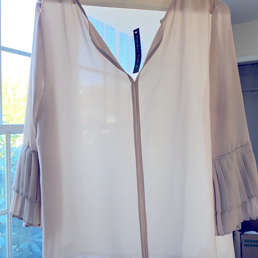 Beige blouse